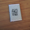 SSDD - First Comes Money (Cassette)